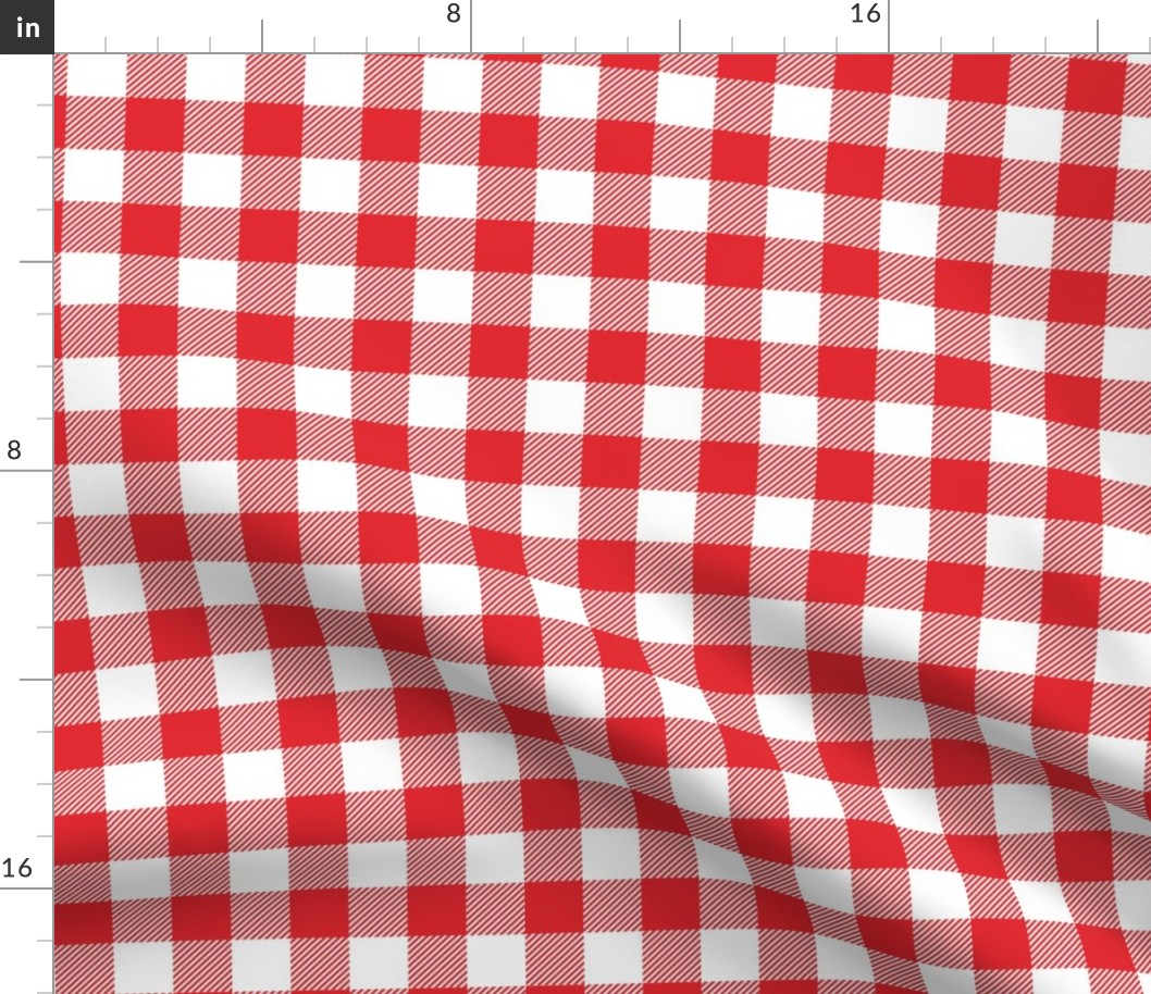 Gingham RED One