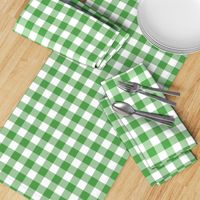 Gingham Green One