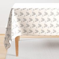 Tribal Fox in Grey