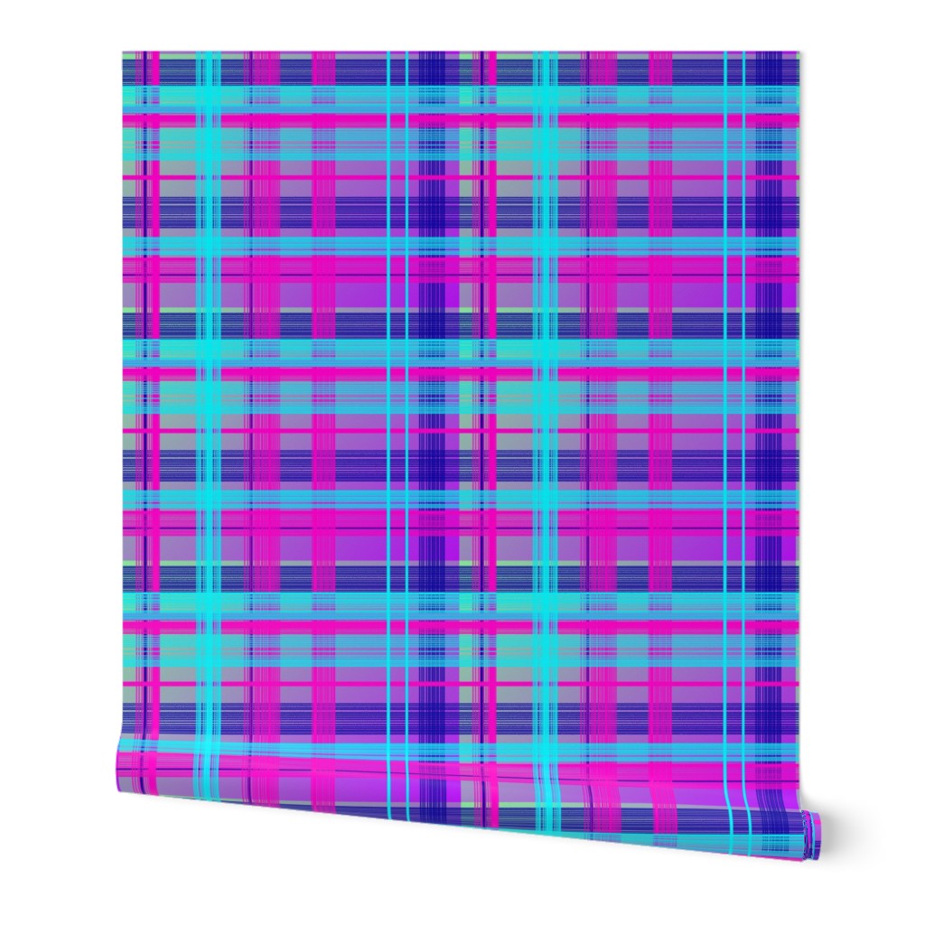 Plaid Purple