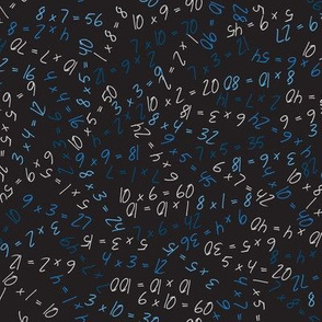 Multiplying Multiples (Black & Blue)