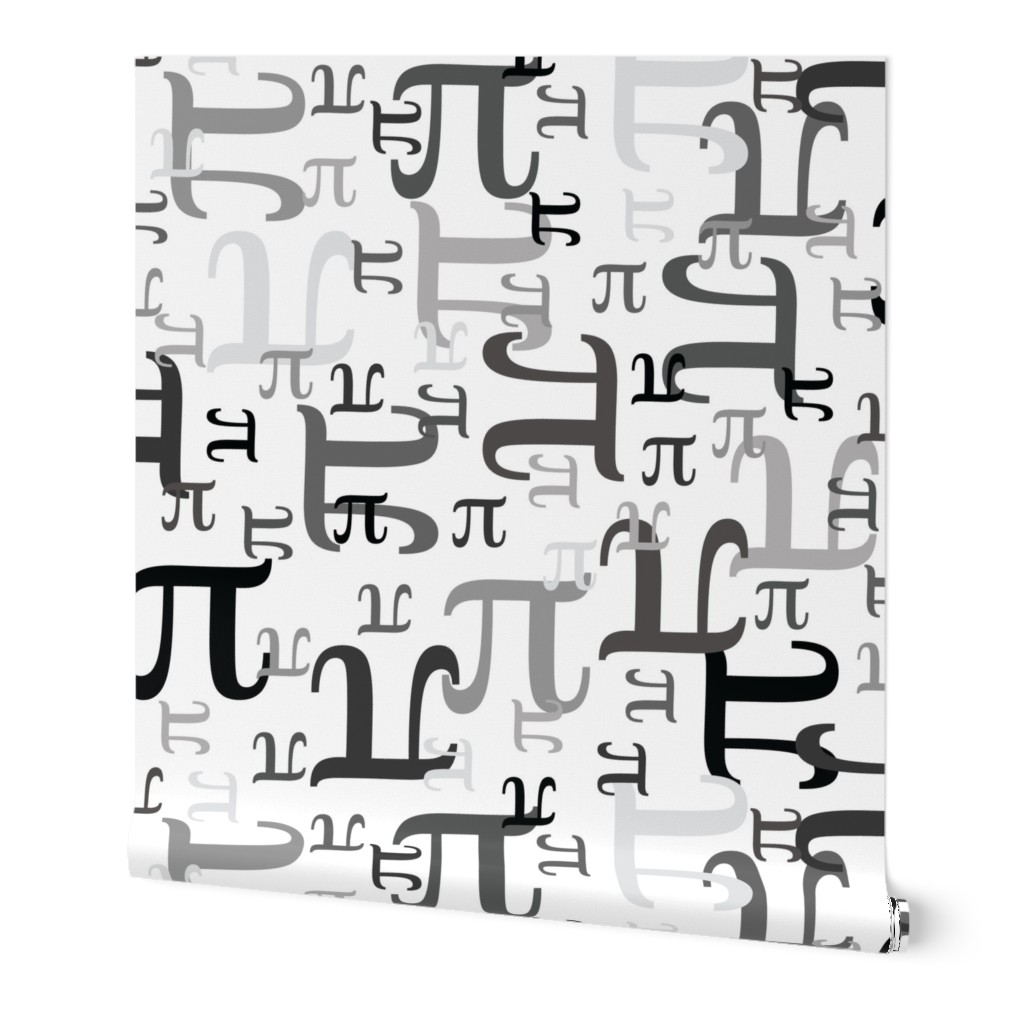 Pieces of Pi (Gray)