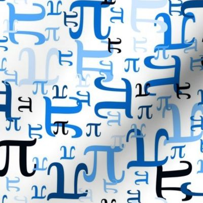 Pieces of Pi (Blue)