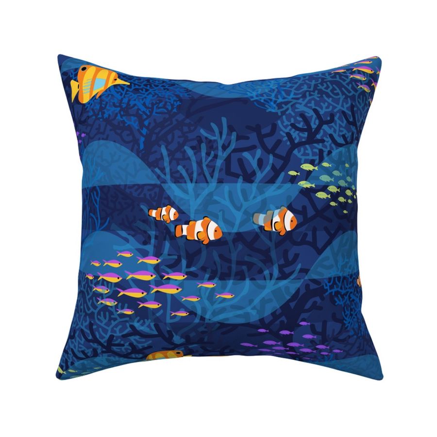 Indigo Dreams with Golden Fishes_24