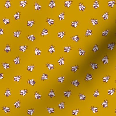 buzz - bumble bee fabric