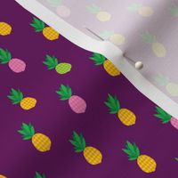 Pineapple summer ananas fruit party illustration pattern