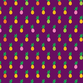 Pineapple summer ananas fruit party illustration pattern