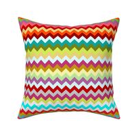 rainbow candy chevron