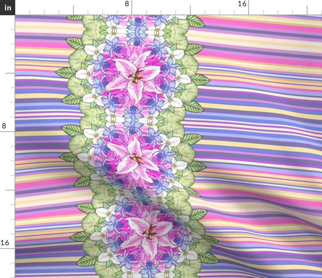 Spring Bouquet Selvage Print