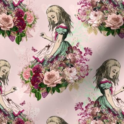 Alice and the Roses Pink