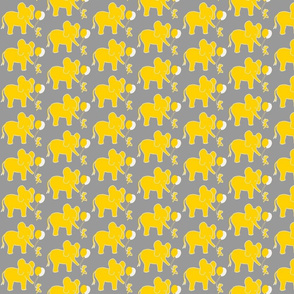 Let's be Friends in Yellow and Grey Elephant and Mouse-ch