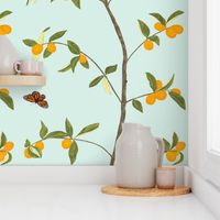 Jenny kumquat on mint