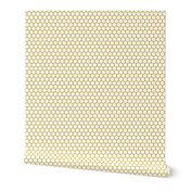 White Golden Honeycomb