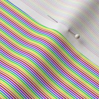 tiny rainbow stripes 12th scale