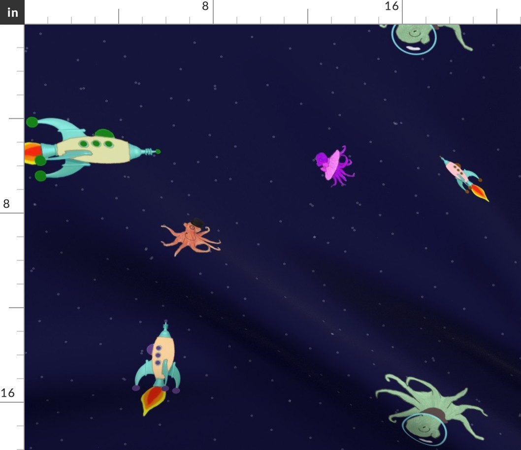 octopi in space