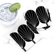 Fanpod in black and white