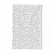 polka dot black on white | pencilmeinstationery.com