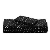 polka dot white on black | pencilmeinstationery.com