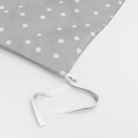 polka dot white on black | pencilmeinstationery.com