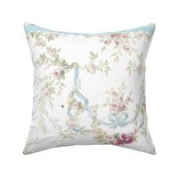 Rococo Roses Tea Towel