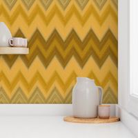 chalk chevron gold