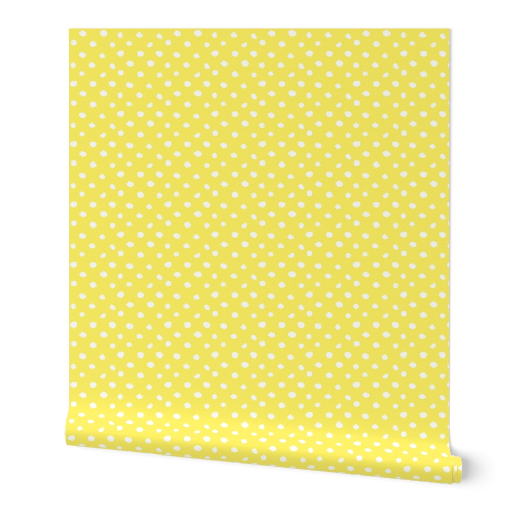 painted_polka_dots bikini yellow