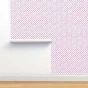 hot, hot, pink - painted polkadots 