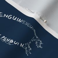 Penguin Calligram