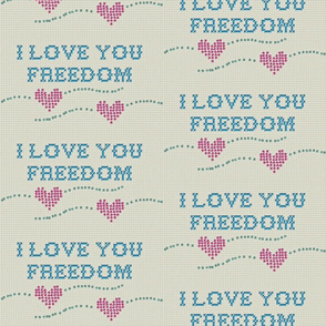 I love you freedom