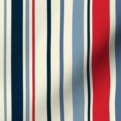 Red White and Blue stripes