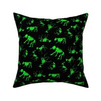 Ungulates black/green