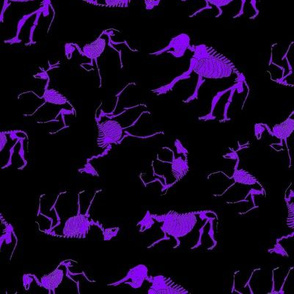 Ungulates black/purple