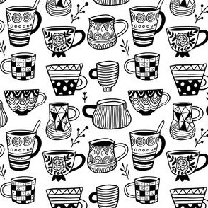 tea mug  coffee cup pattern