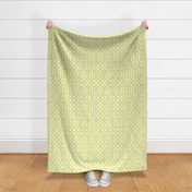 Imperial Trellis-Citron/White-Reverse-Large