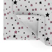 Black Pink White Stars