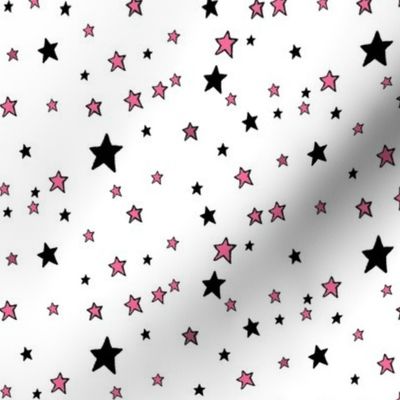 Black Pink White Stars