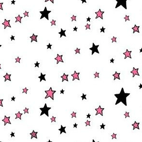 Black Pink White Stars