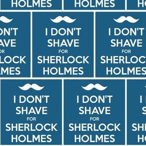 I Don't Shave for Sherlock Holmes - panel