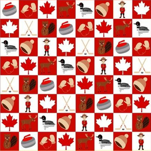 Canadiana Checkerboard