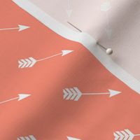 Arrow Diagonal Light Coral