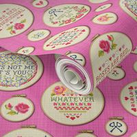 Jaded Valentine (embroidery hoops)