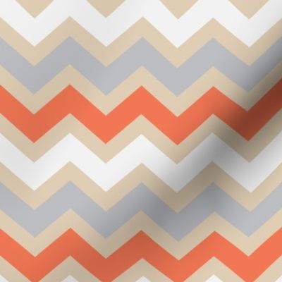 Creamicle Chevron