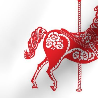 Chinese New Year Carousel Horse