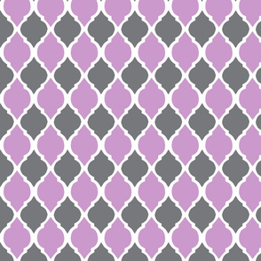 gray and lavender morocco tile-ch