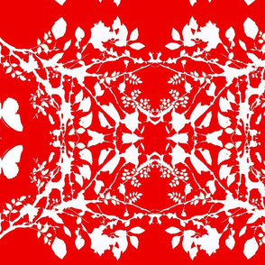 Chinese Paper Cut - Floral Design #1