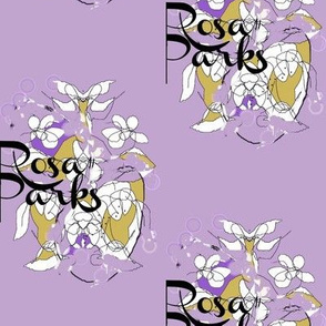 Rosa Parks Toile/Purple