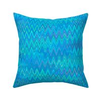 zigzag in ocean blue