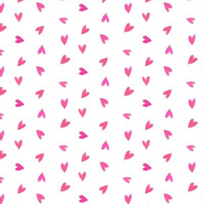 Ditsy pink hearts