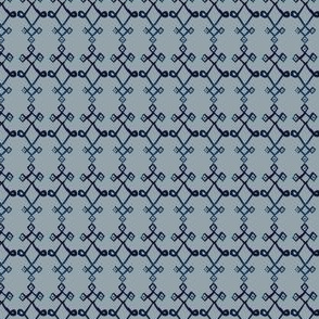 cestlaviv_mystical knot [blue on gray]