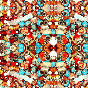 raku beads photo